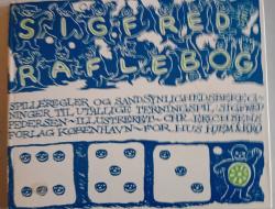 Billede af bogen  Sigfreds raflebog - spilleregler og sandsynlighedsberegninger til utallige terningspil