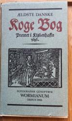 Billede af bogen Ældste danske koge bog prentet i Kiøbenhaffn 1616