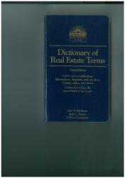 Billede af bogen Barron's Dictionary of Real Estate Terms