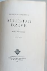 Billede af bogen Aulestad Breve til Bergliot Ibsen.