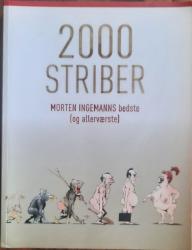 Billede af bogen 2000 striber - Morten Ingemanns bedste (og allerværste)