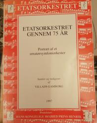Billede af bogen etatsorkestret gennem 75 år