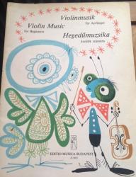 Billede af bogen Violinmusik fûr anfanger