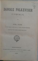Billede af bogen Danske Folkeviser i udvalg.