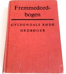 Billede af bogen Gyldendals Fremmedordbog