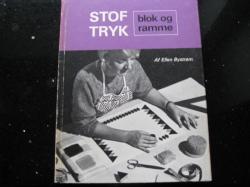Billede af bogen Stoftryk Blok og ramme