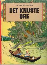 Billede af bogen tintin  18 det knuste øre