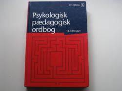 Billede af bogen Psykologisk -Pædagogisk ordbog.