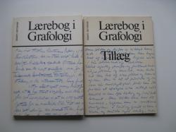 Billede af bogen Lærebog i grafologi + tillæg.
