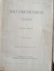 Billede af bogen Halvandethundrede viser af Erik Bøgh Billede af bogen Halvandethundrede viser af Erik Bøgh