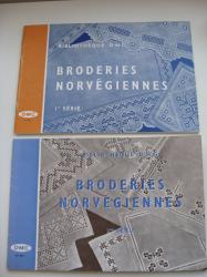 Billede af bogen Broderies   Norvegiennes. 1+2 serie  DMC