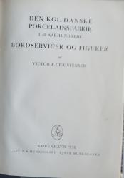Billede af bogen Den kgl. Danske Porcelainsfabrik i 18. Aarhundrede.
