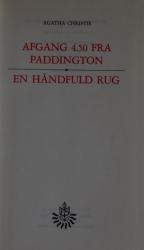 Billede af bogen Afgang 4. 50 fra Paddington og En håndfuld rug