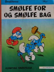 Billede af bogen Smølferne 8 - Smølfe  for og Smølfe bag - Olympiske smølfelege