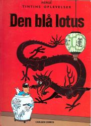 Billede af bogen Tintins Oplevelser - Den Blå Lotus