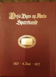 Billede af bogen Vejle Byes og Amts Sparekasse 1827 2. Juni 1927.