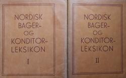 Billede af bogen Nordisk Bager- og Konditorleksikon I + II 