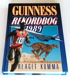 Billede af bogen Guinness Rekordbog 1989