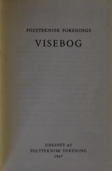 Billede af bogen Polyteknisk Forenings visebog