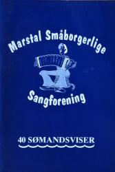 Billede af bogen Marstal Småborgerlige Sangforening - 40 sømandsviser (UDEN CD)