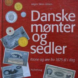 Billede af bogen Danske mønter og sedler - Krone og øre fra 1875 til i dag