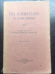 Billede af bogen Fra Himmerland og Kjær Herred XXII
