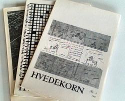Billede af bogen Hvedekorn - Tidsskrift for litteratur og grafik - Nr. 1+2+3 1967