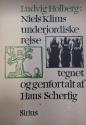 Billede af bogen Niels Klims underjordiske rejse tegnet og genfortalt af Hans Scherfig
