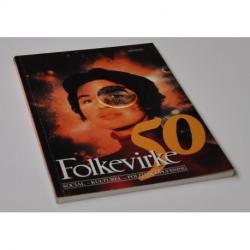 Billede af bogen Folkevirke 50 – Social – Kulturel – Politisk oplysning. - 1944-1994 – Notater om et kvindernes sted gennem 50 år