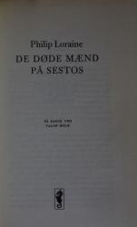Billede af bogen De døde mænd på Sestos