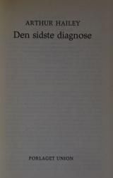 Billede af bogen Den sidste diagnose