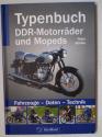 Billede af bogen Typenbuch DDR-Motorrader und Mopeds.