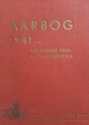 Billede af bogen Aarbog 1941 for Det Danske Post- og Telegrafvæsen**