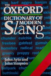 Billede af bogen The Oxford Dictionary of Modern Slang