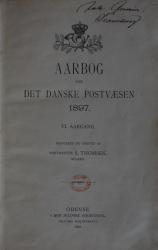 Billede af bogen Aarbog for Det Danske Postvæsen 1897 - VI aargang