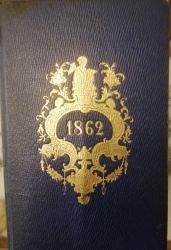 Billede af bogen Skriv- og Reise -Calender for det Aar efter Christi Fødsel 1862