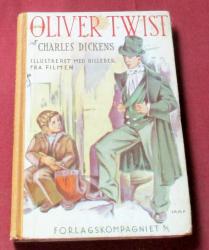 Billede af bogen Oliver Twist, bearbejdet