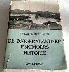 Billede af bogen De Østgrønlandske Eskimoers Historie