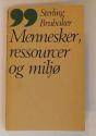 Billede af bogen Mennesker, ressourcer og miljø