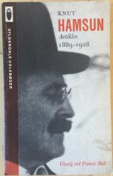 Billede af bogen Knut Hamsun - Artikler 1889-1928