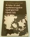 Billede af bogen Kilder til det sydslesvigske spørgsmål 1945-1955