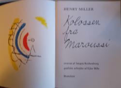 Billede af bogen  Kolossen fra Maroussi