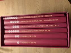 Billede af bogen Den Kongelige Danske Livgarde 350 år - 1658-2008 (Bind 1-6)