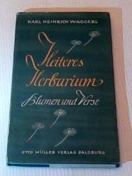 Billede af bogen Heiteres Herbarium - Blumen und Verse