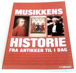 Billede af bogen Musikkens Historie - Fra antikken til i dag