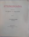 Billede af bogen STENONIANA.