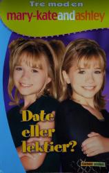 Billede af bogen Tre mod en (bog nr. 2) - mary-kateandashley - Date eller lektier?
