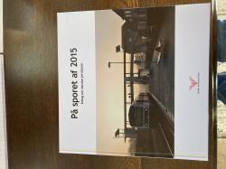 Billede af bogen På sporet af 2015  årbog om danske jernbaner