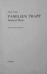 Billede af bogen Familien Trapp - Sound of Music