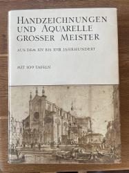 Billede af bogen Handzeichnungen und Aquarelle Grosser Meister aus dem XIV. Bis XVIII. Jahrhundert